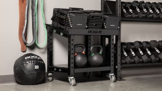 Rogue ダンベル＆ダンベルラック Rogue PowerBlock Cart | Rogue Fitness